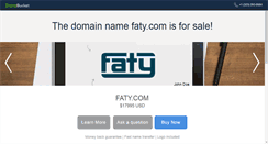 Desktop Screenshot of faty.com